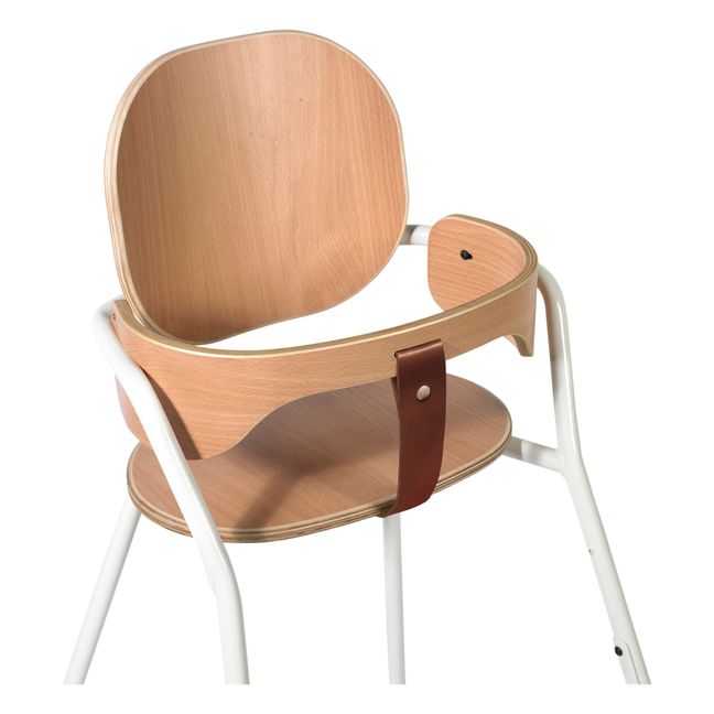 Tibu High Chair with Baby Harness White