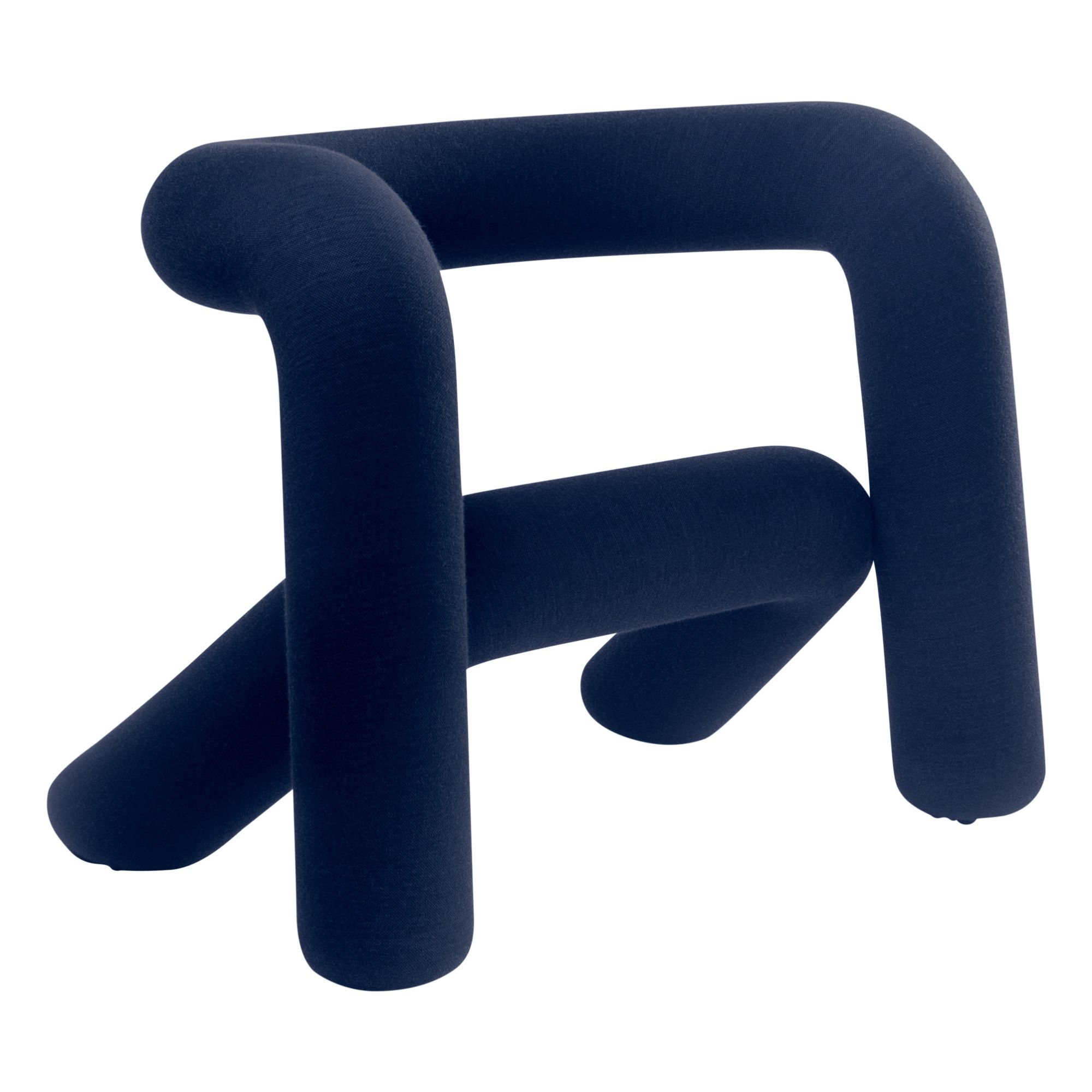 Moustache - Fauteuil Extra Bold- Big Game - Bleu marine