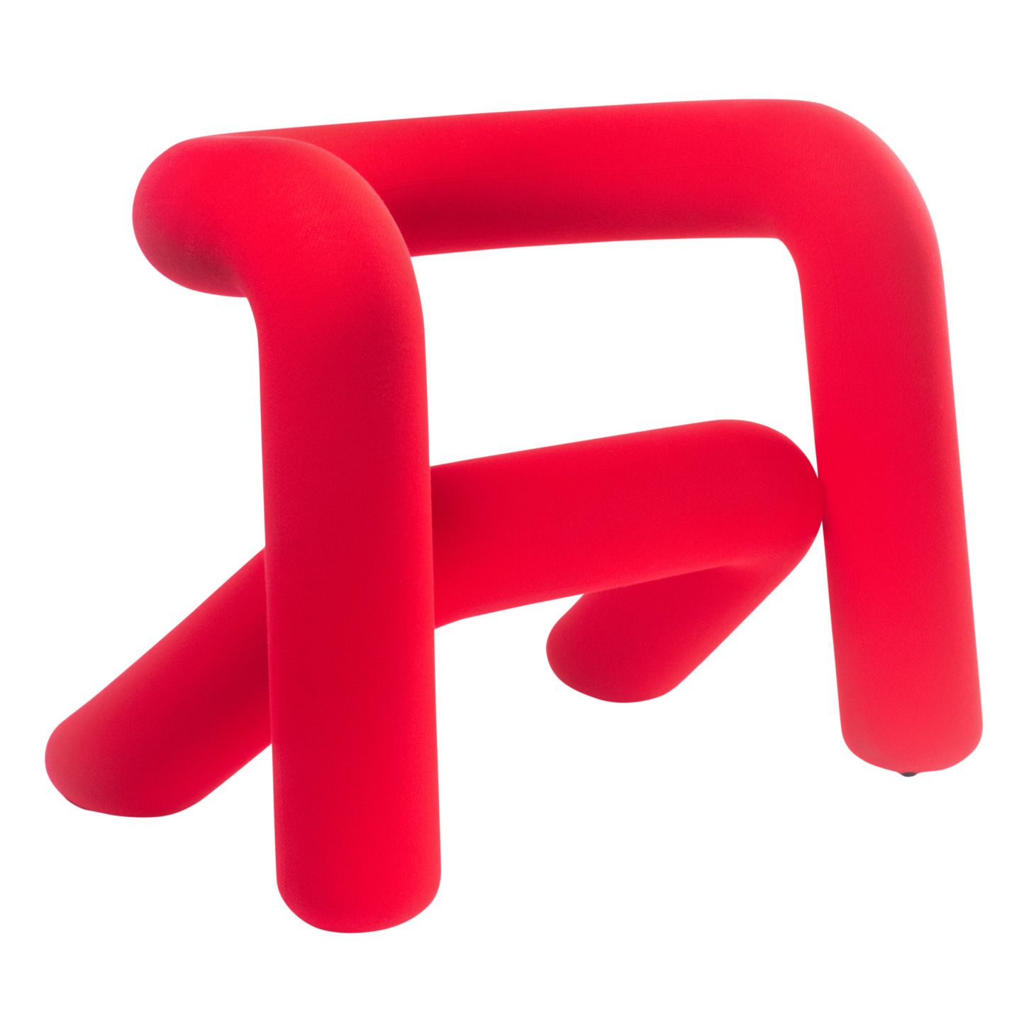 Moustache - Fauteuil Extra Bold- Big Game - Rouge