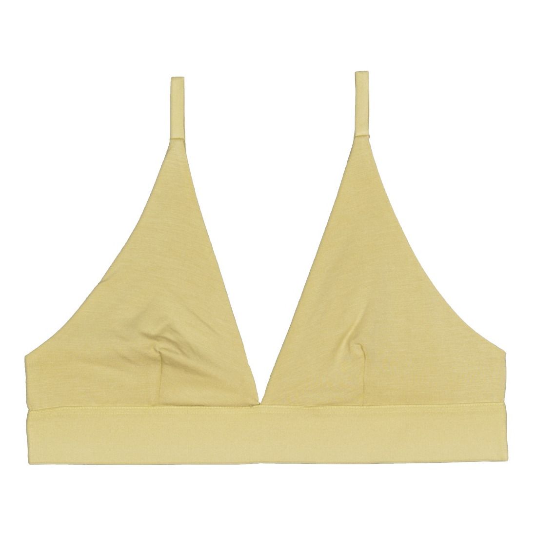 Baserange - Soutien-Gorge Triangle Bamboo - Femme - Vert pâle