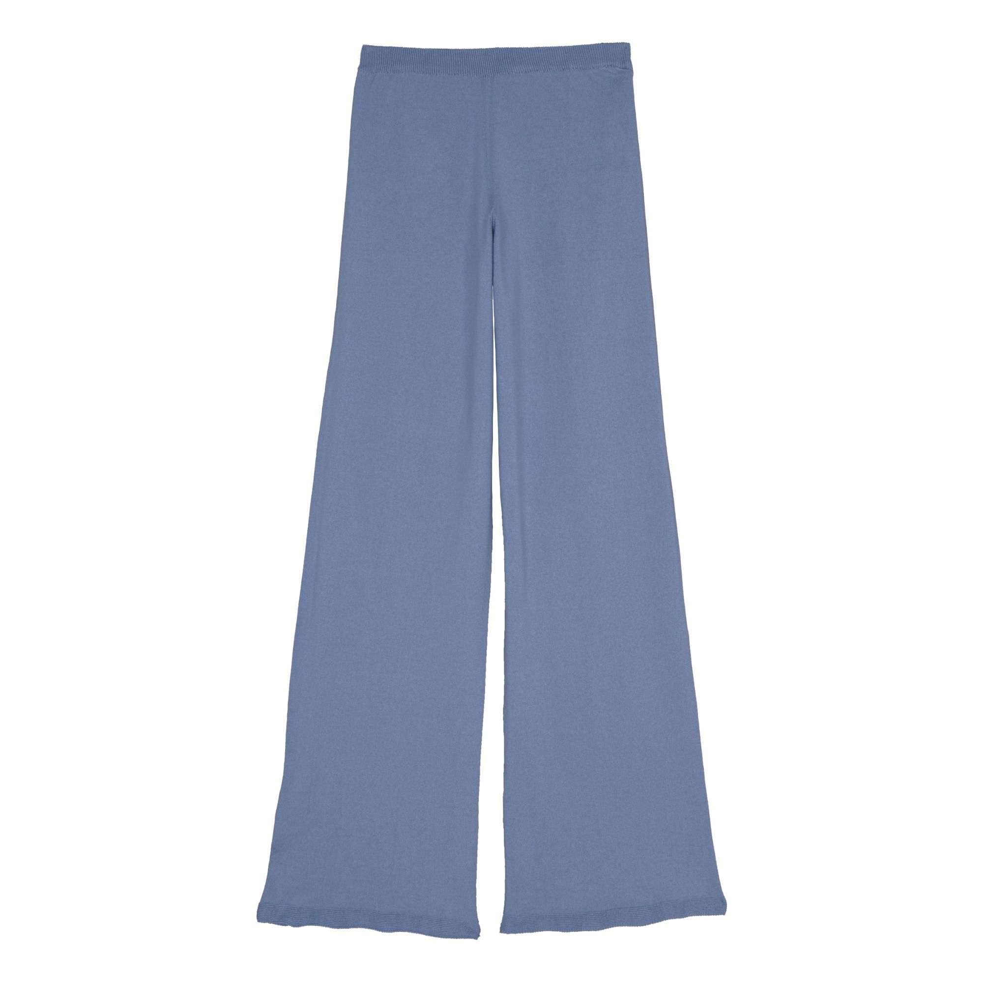 Baserange - Pantalon Boat Coton Bio - Femme - Bleu