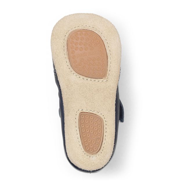 Pantofole, con strap | Blu marino