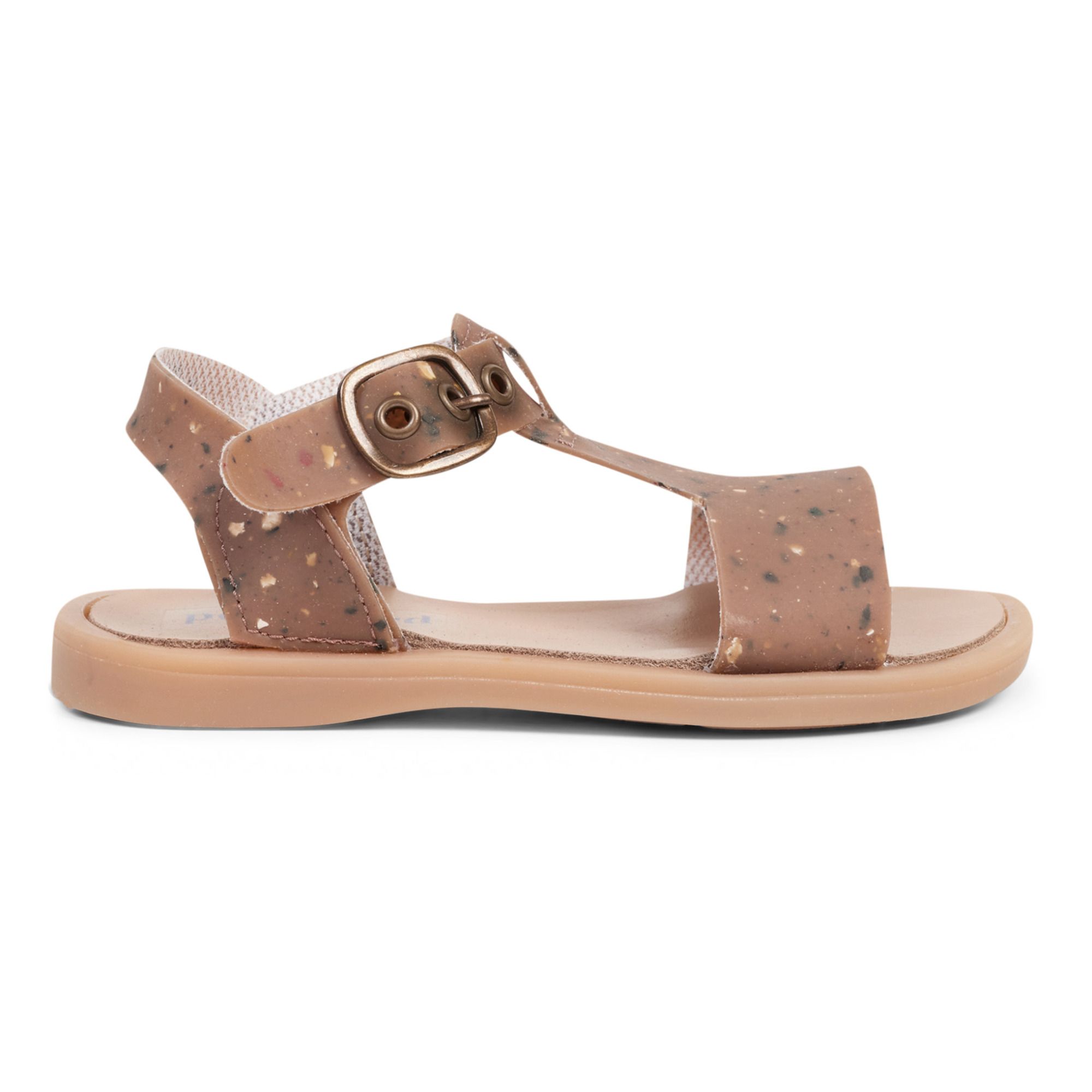 Petit Nord - Sandales T-Bar Confetti - Fille - Taupe