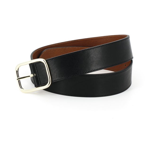 Vice-Versa Leather Belt Black