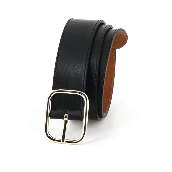 Vice-Versa Leather Belt Black- Product image n°1