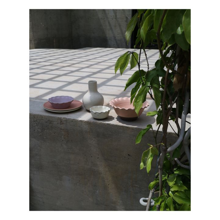 Saladier Lola en argile | Rose pâle- Image produit n°3