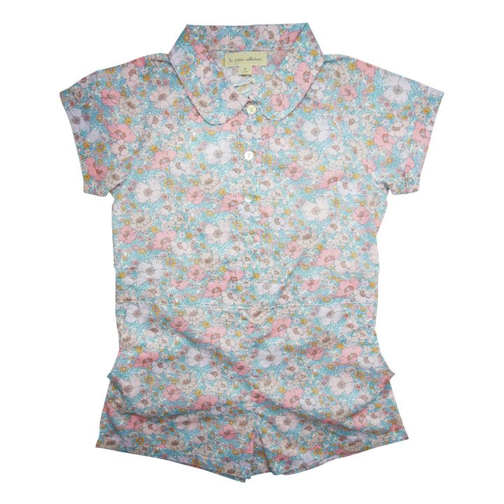Liberty Playsuit Blue- Product image n°0