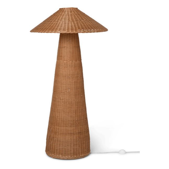 Lampe Dou en rotin