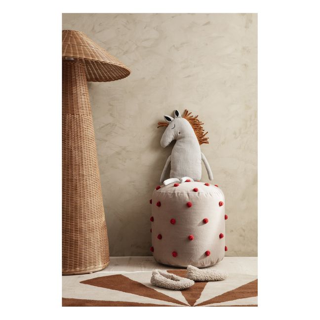 Lampe Dou en rotin