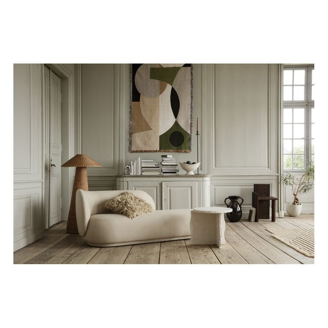 Lampe Dou en rotin