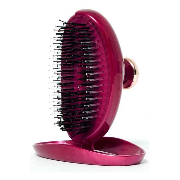 Cepillo Palm Brush para exfoliar el cuero cabelludo Rosa