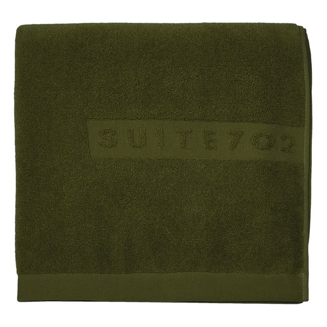 Organic Cotton Bath Towel | Verde muschio