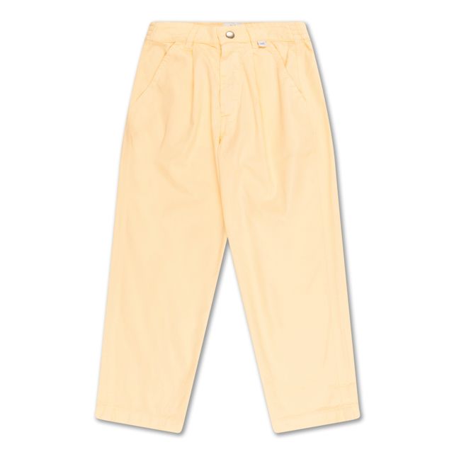 Chino Trousers Blasses Gelb