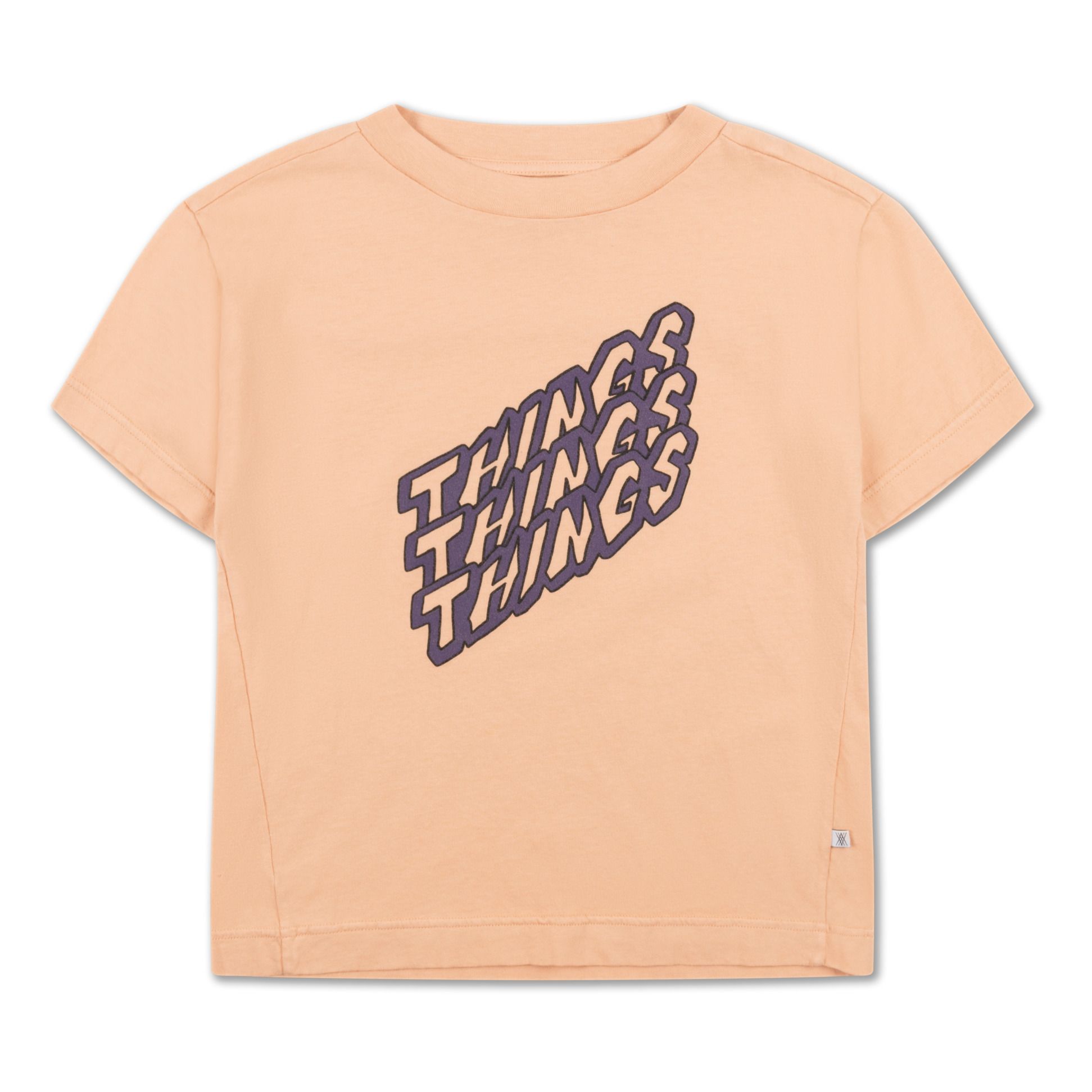 T-shirt Things Coton Bio Rose pêche- Image produit n°0