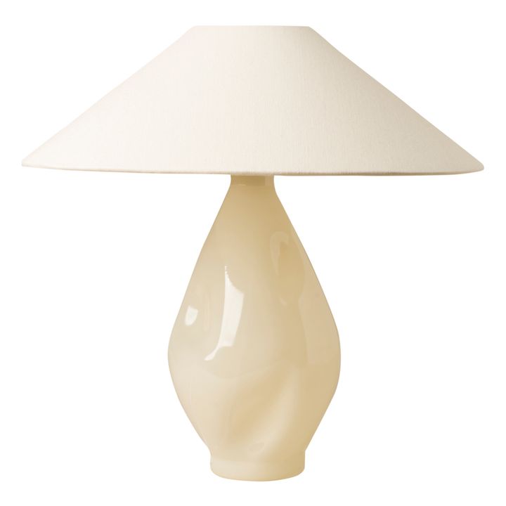 Glass Borosilicate Table Lamp Beige- Product image n°0