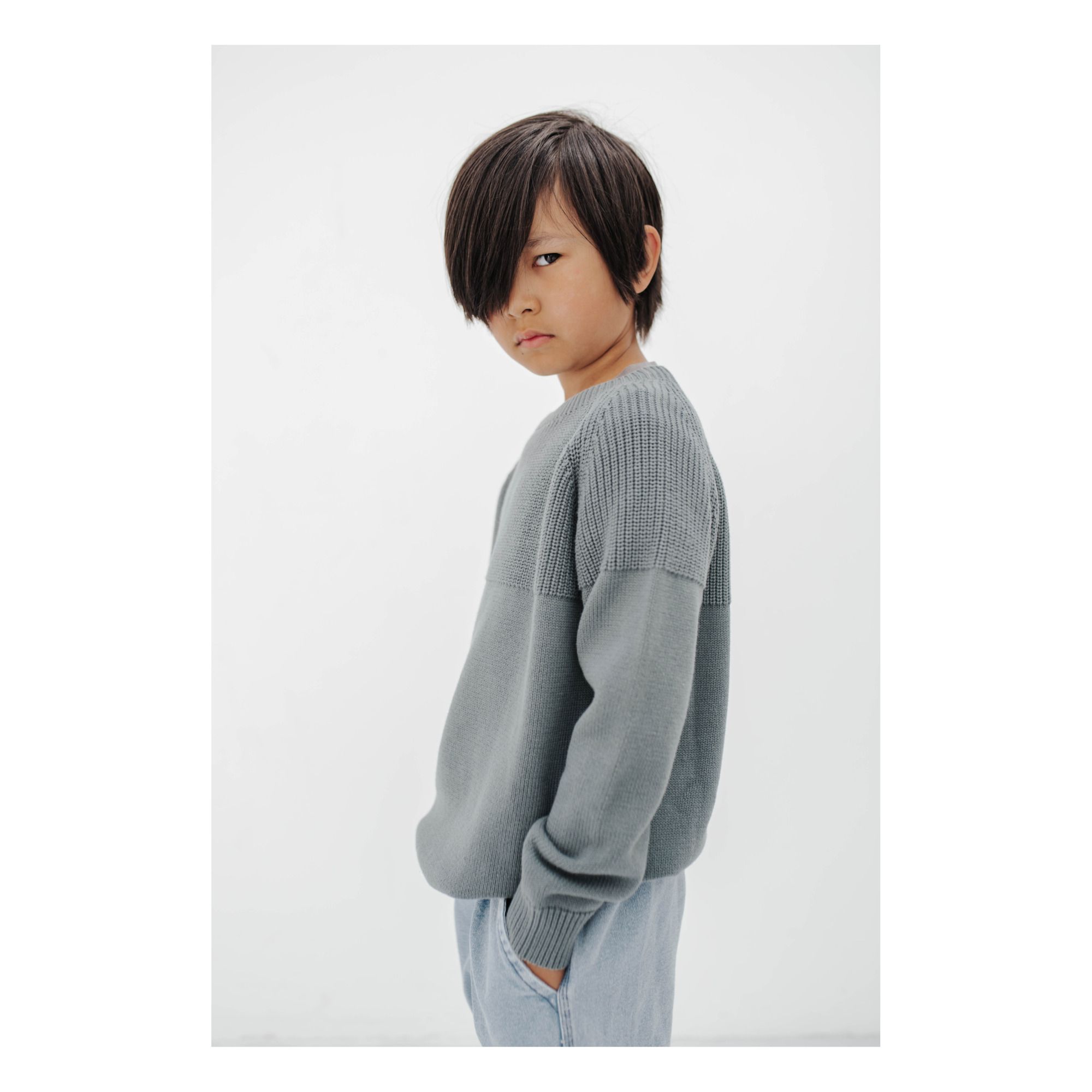 Knit Jumper Grey- Product image n°2