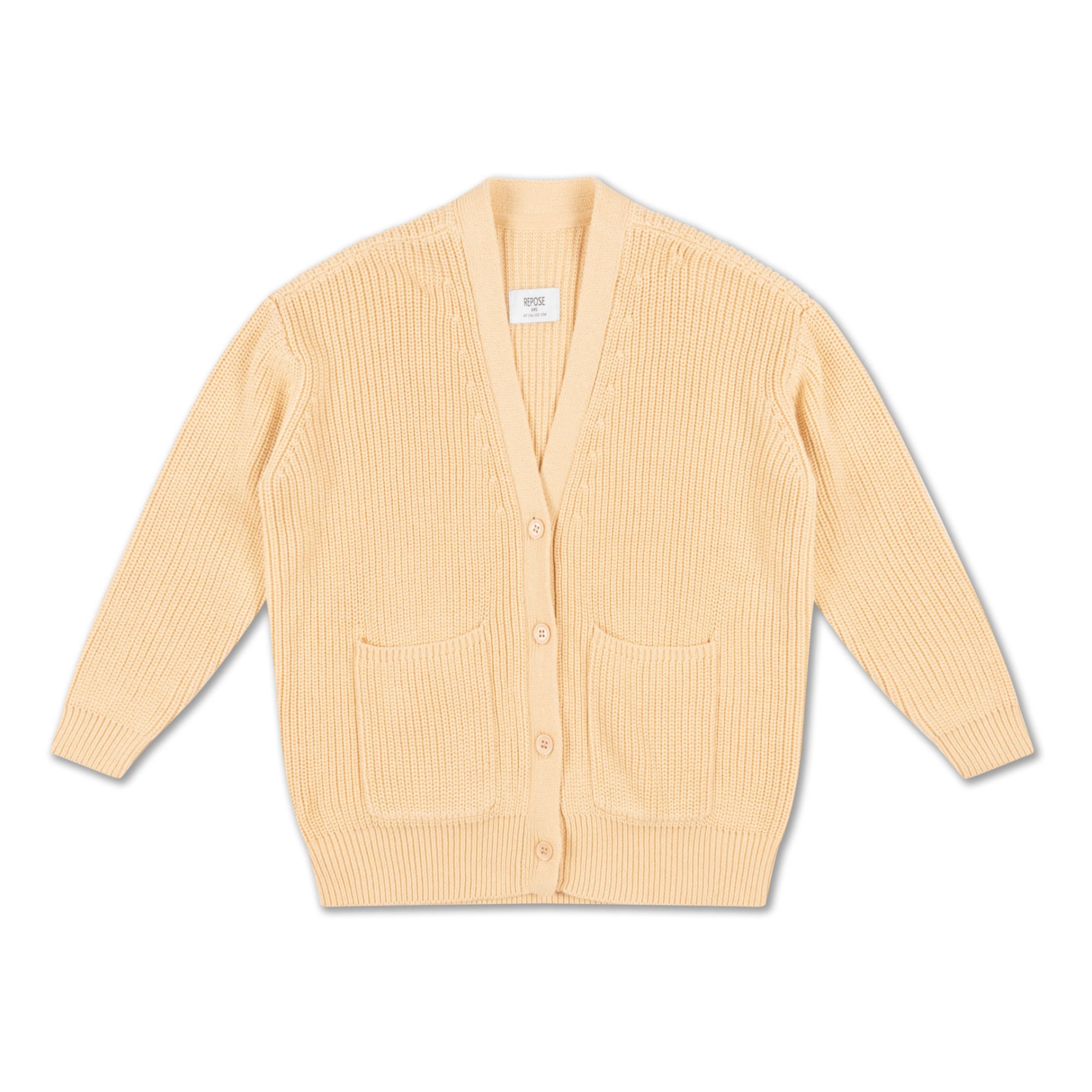 Repose AMS - Gilet Tricot - Fille - Beige