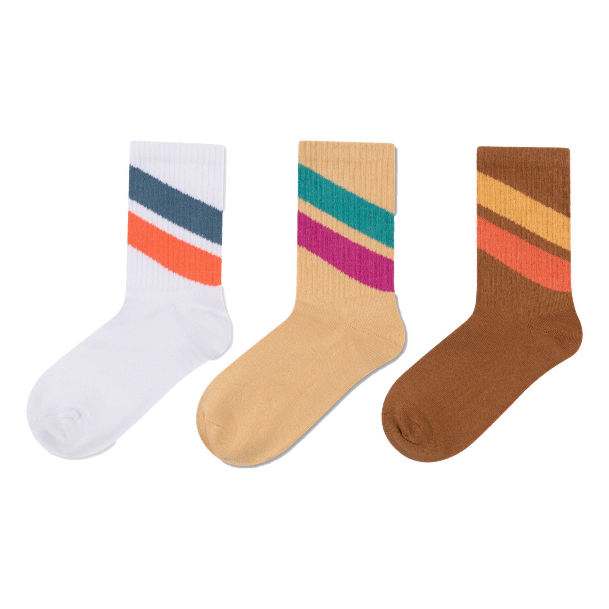 Set of 3 of Socks White- Product image n°0