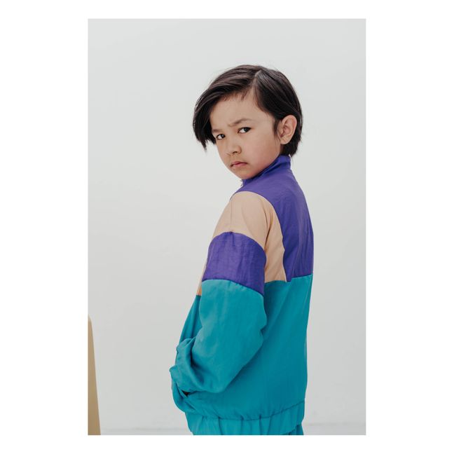 Multicoloured Jacket Grün