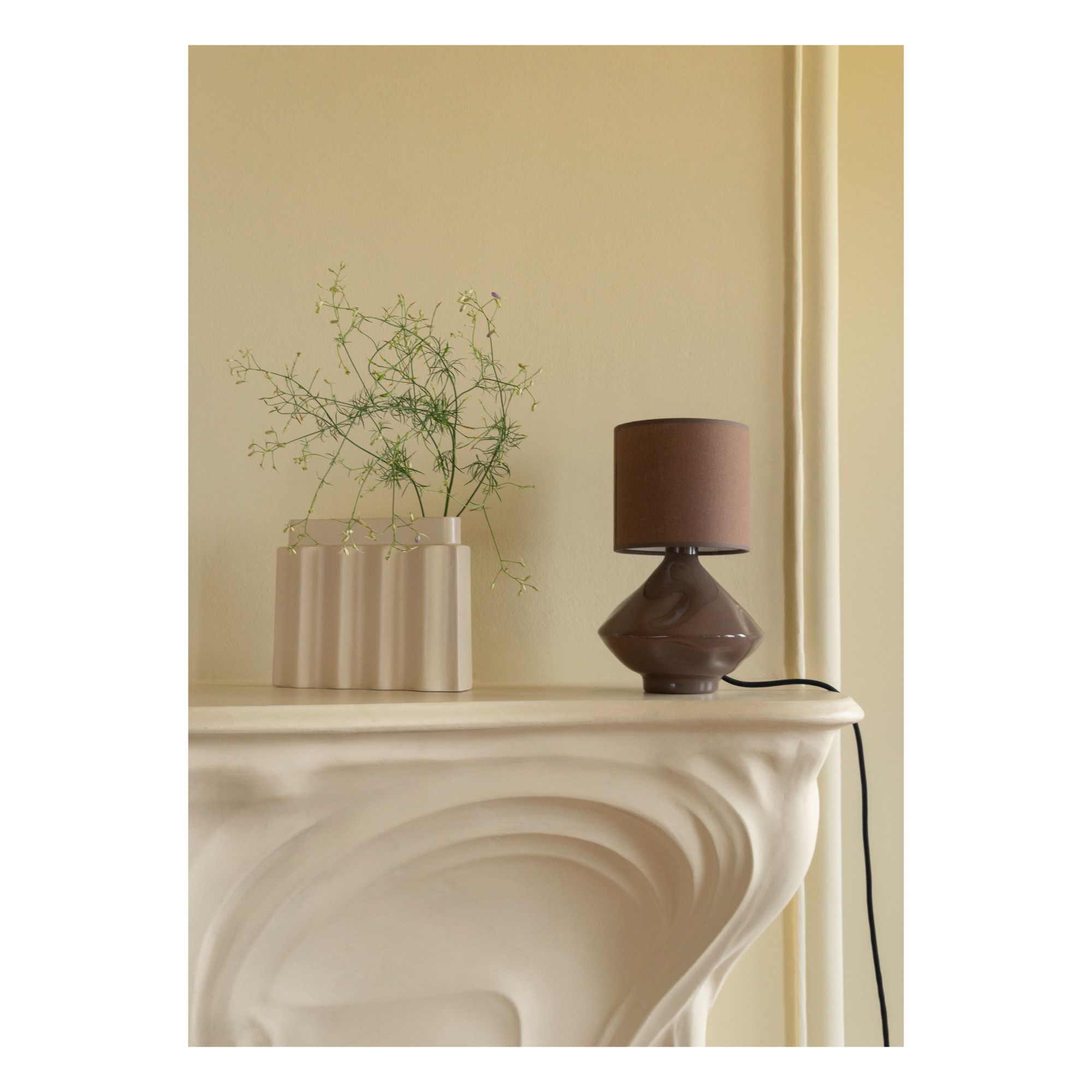 Glass Borosilicate Table Lamp Brown- Product image n°1
