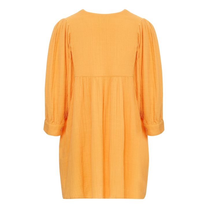 Kleid Addison Baumwollgaze Orange- Produktbild Nr. 4