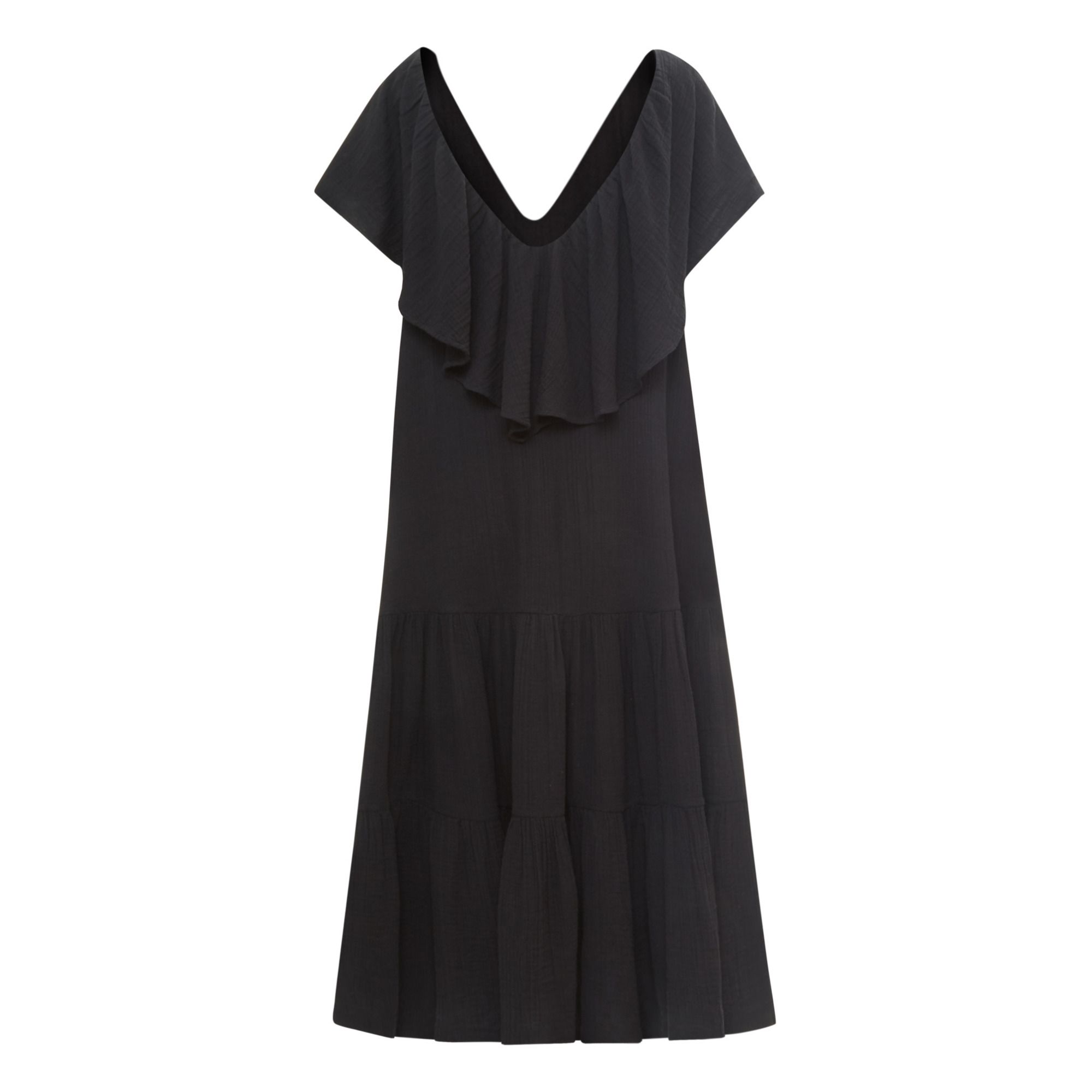 Elisabet Maxi Dress Black Anaak Fashion Adult - Smallable