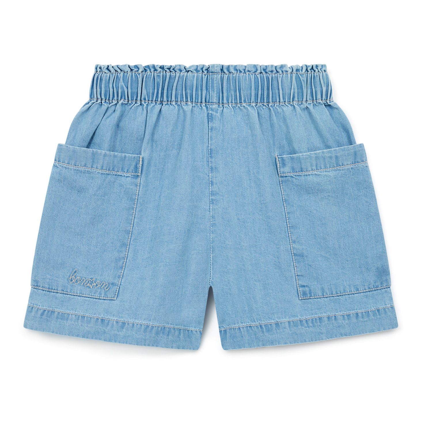 lightweight denim shorts