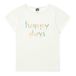 Organic Cotton Happy T-shirt Ecru- Miniature produit n°0