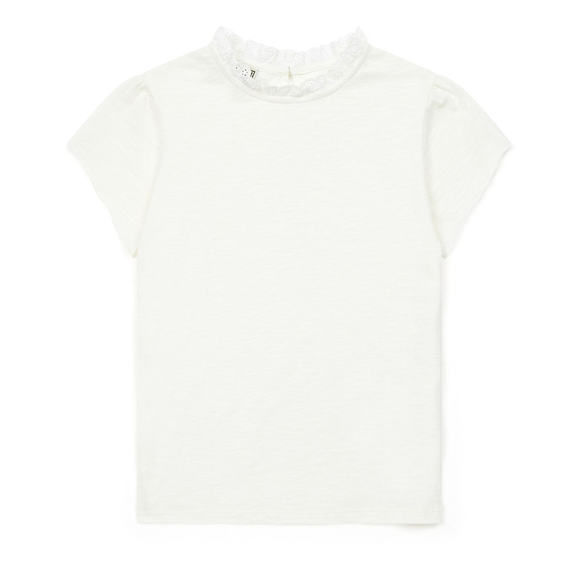 Organic Cotton Tilia T-shirt Ecru- Product image n°0