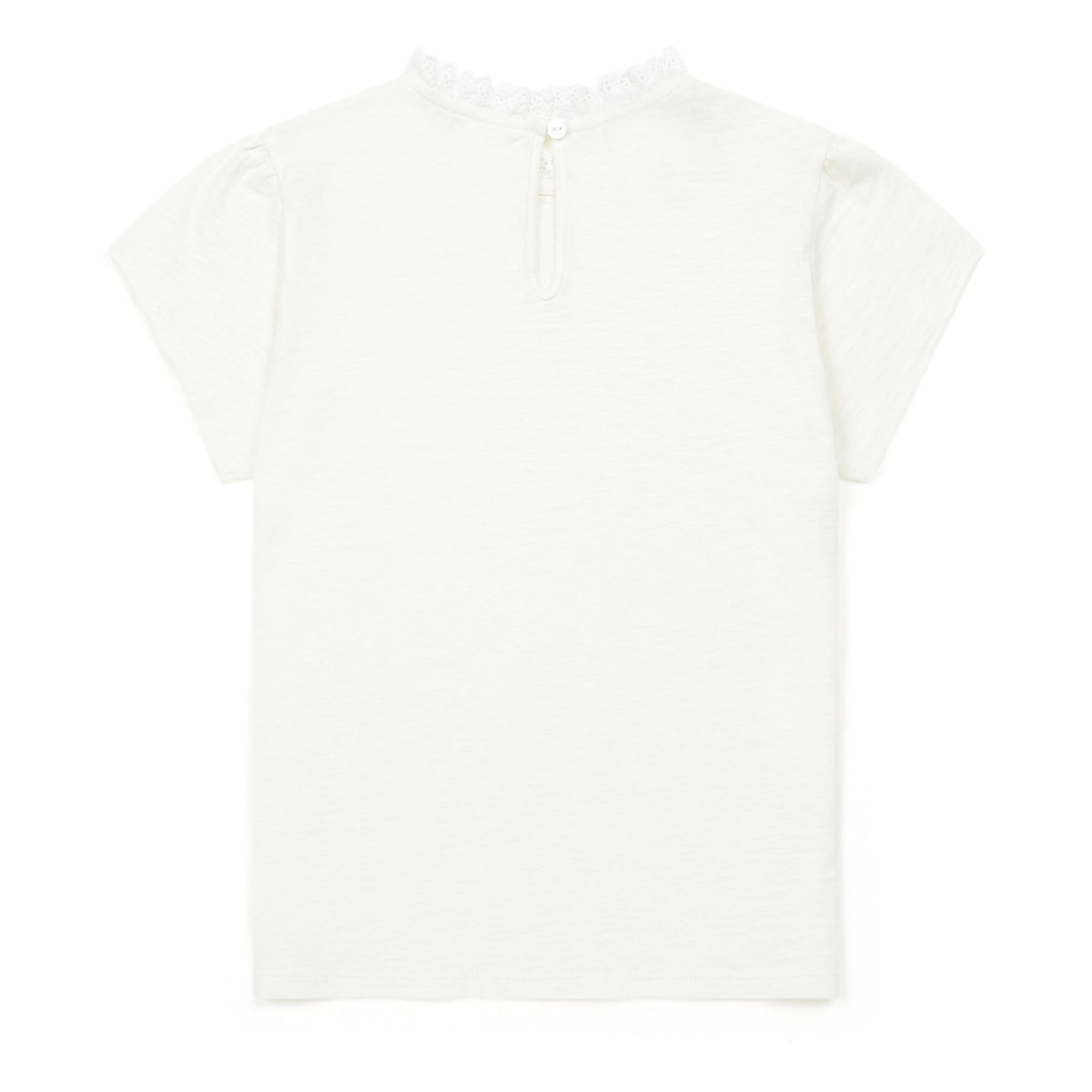 Organic Cotton Tilia T-shirt Ecru- Product image n°4