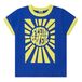 Camiseta de algodón orgánico Plein Sol Azul- Miniatura produit n°0