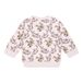 Aubepine Organic Cotton Floral Sweatshirt Pale pink- Miniature produit n°2