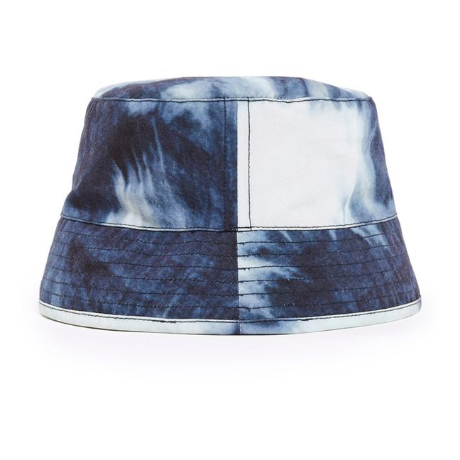 Ascot Tie-Dye Hat Blue