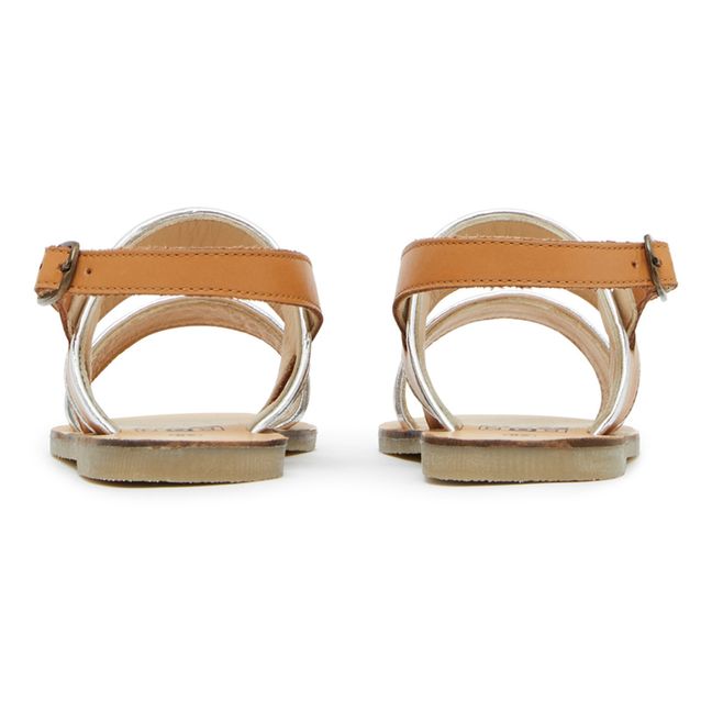 Sandoro Leather Sandals | Camel