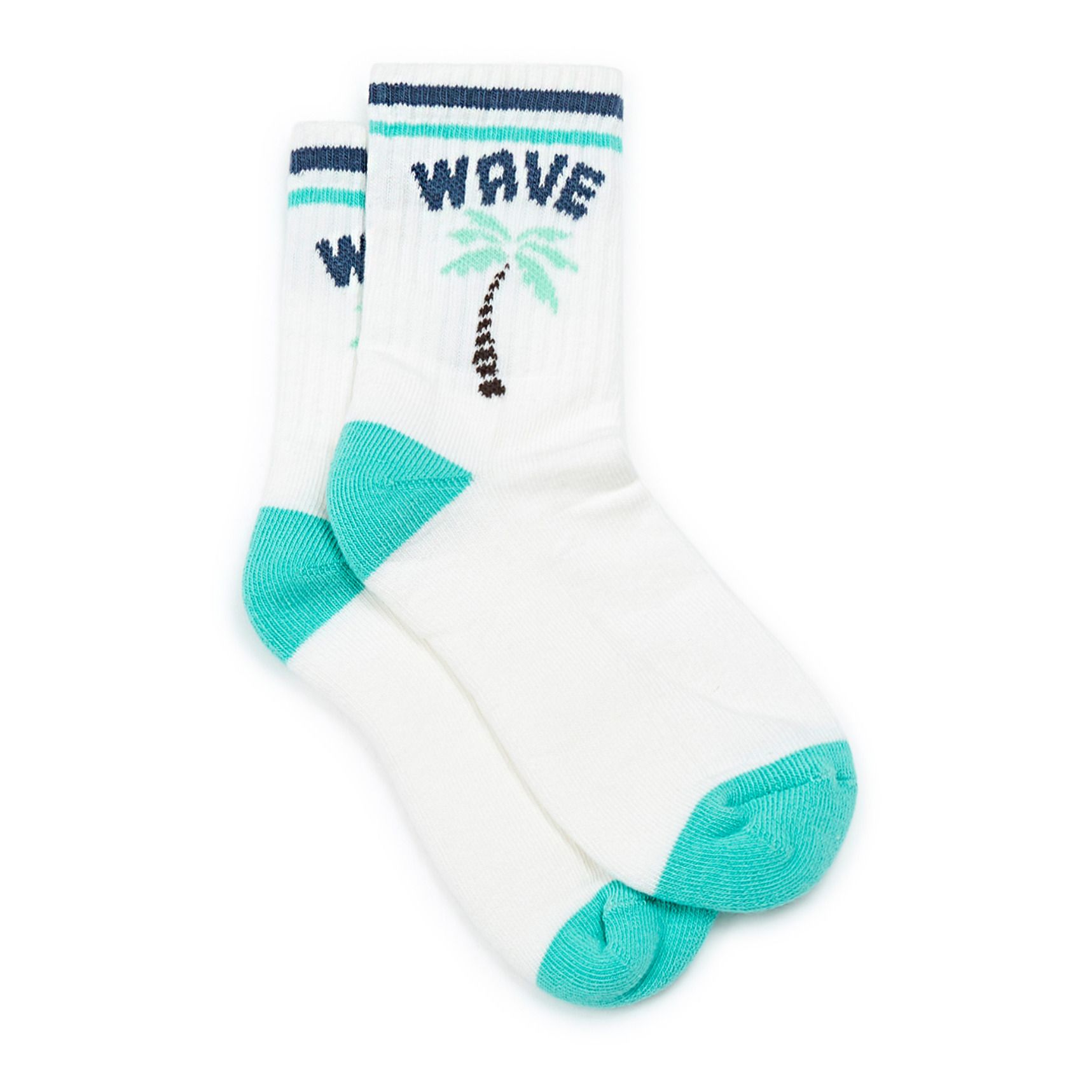 Wave Socks White- Product image n°0