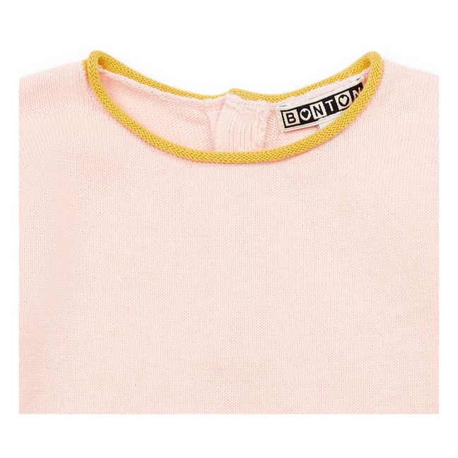 Organic Cotton Jumpsuit Pink