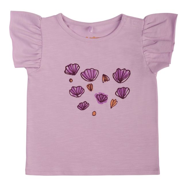 Jayda Organic Cotton T-shirt Purple
