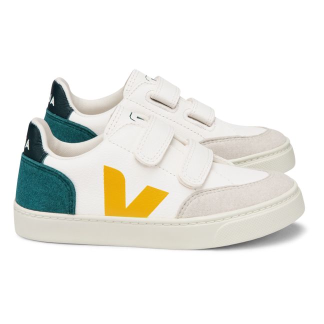 Sneakers  V-12, con stretch | Verde