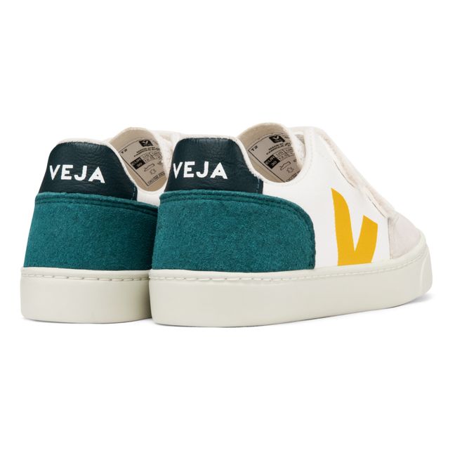 Sneakers  V-12, con stretch | Verde