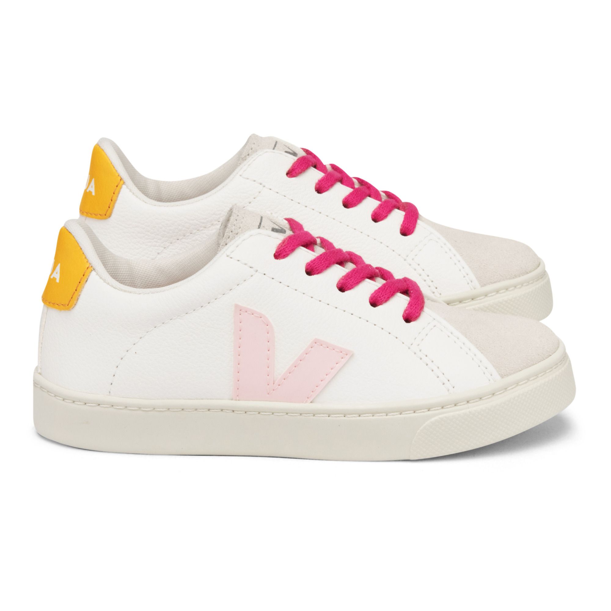 Veja - Baskets Esplar Lacets - Fille - Rose