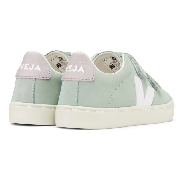 Baskets Esplar Scratchs Nubuck | Vert d'eau
