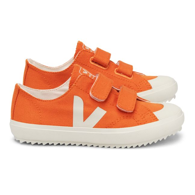 Sneaker mit Klettverschluss | Orange