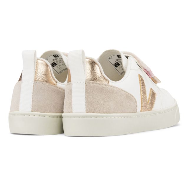 Baskets V-10 Scratchs | Doré