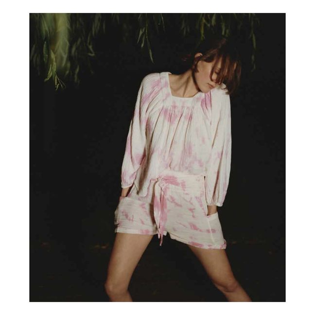 Bluse Carrie Mae Poet Tie and Dye | Rosa