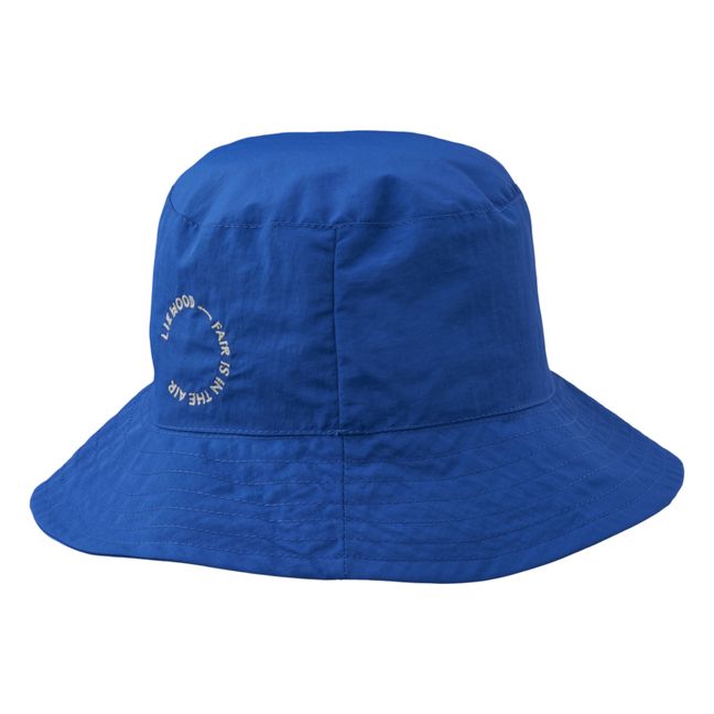 Damon Recycled Nylon Bucket Hat Royal blue