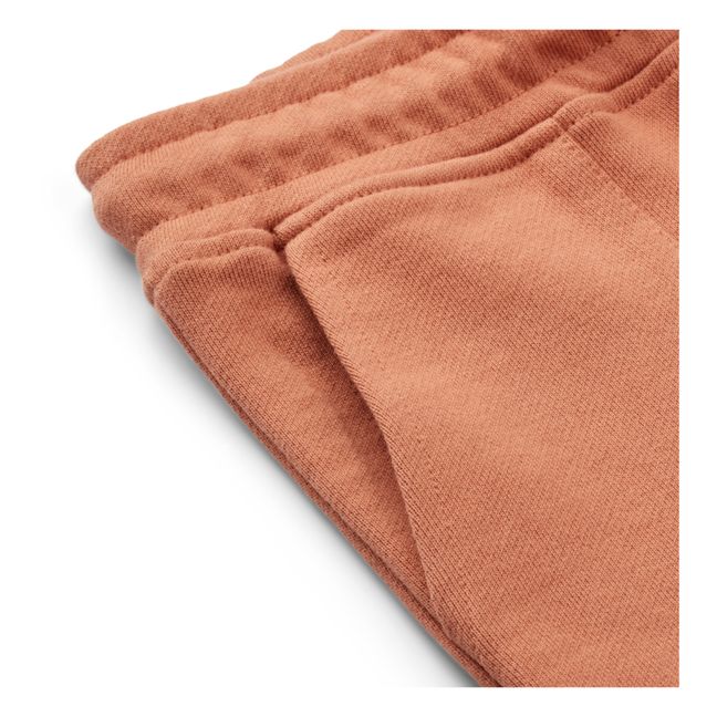 Frigg Organic Cotton Fleece Shorts Pale pink