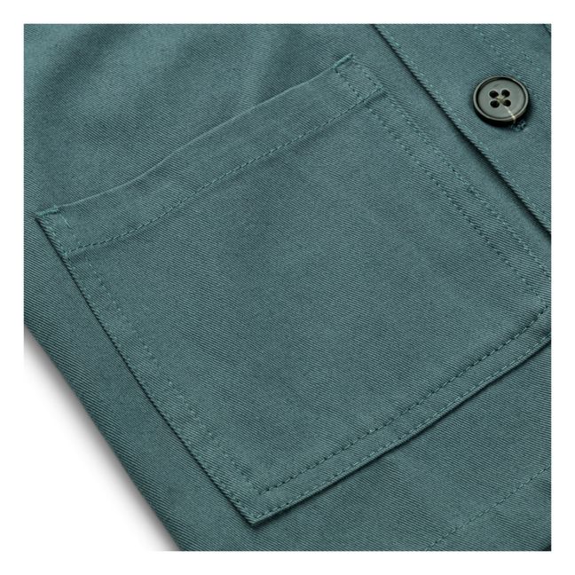 Kefal Organic Cotton Jacket Grey blue