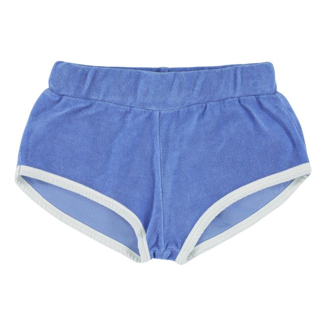 Frottee-Shorts Percy Barista  Blau