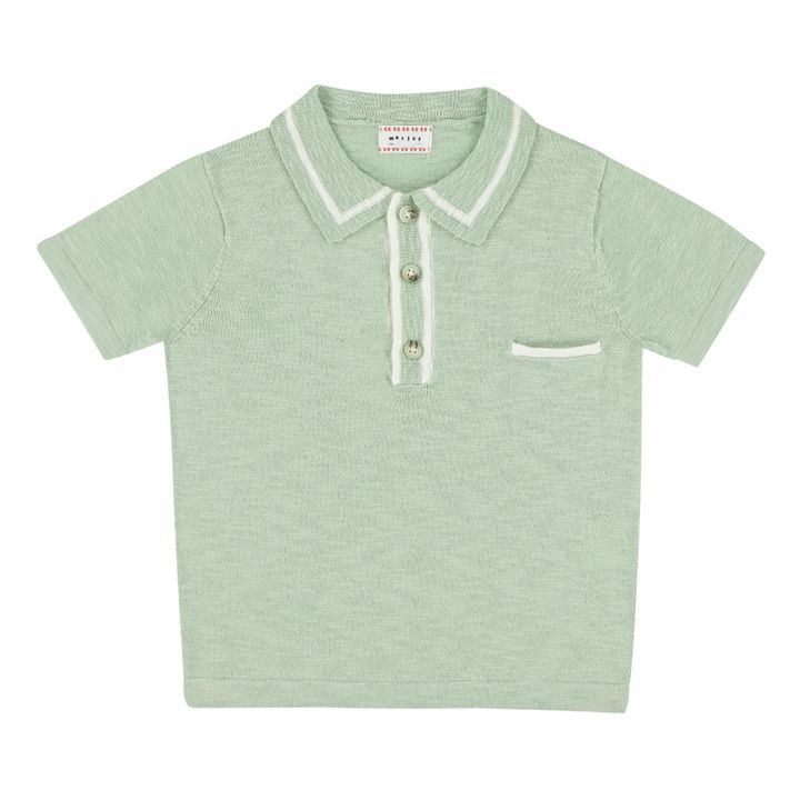 Pako Cricket Polo Shirt | Jade Green- Product image n°0