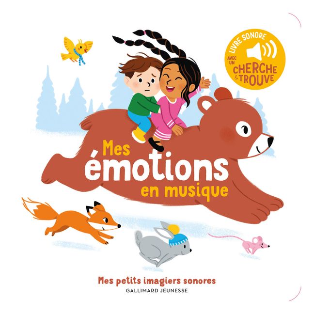 Livre sonore Mes émotions en musique - Elsa Fouquier